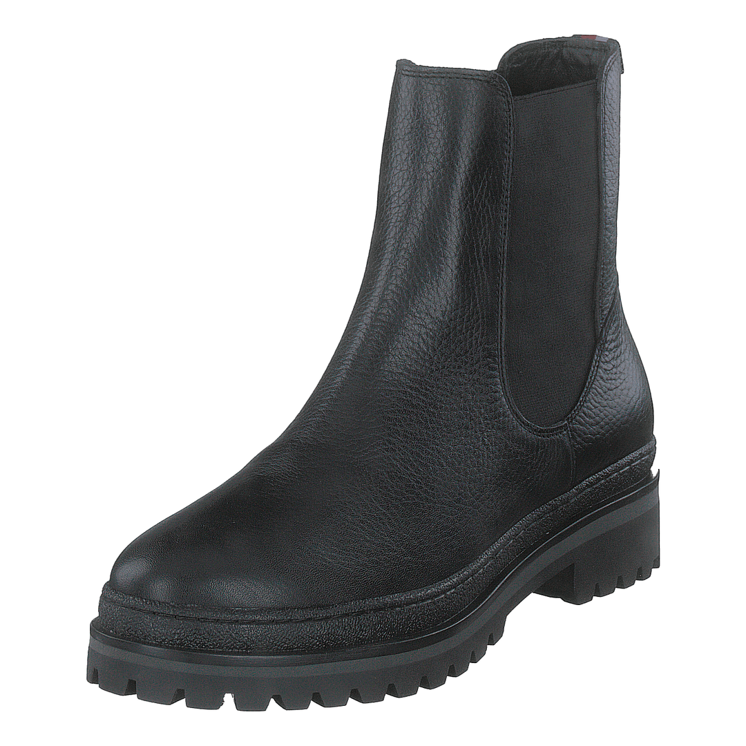 Rugged Classic Chelsea Boot Black