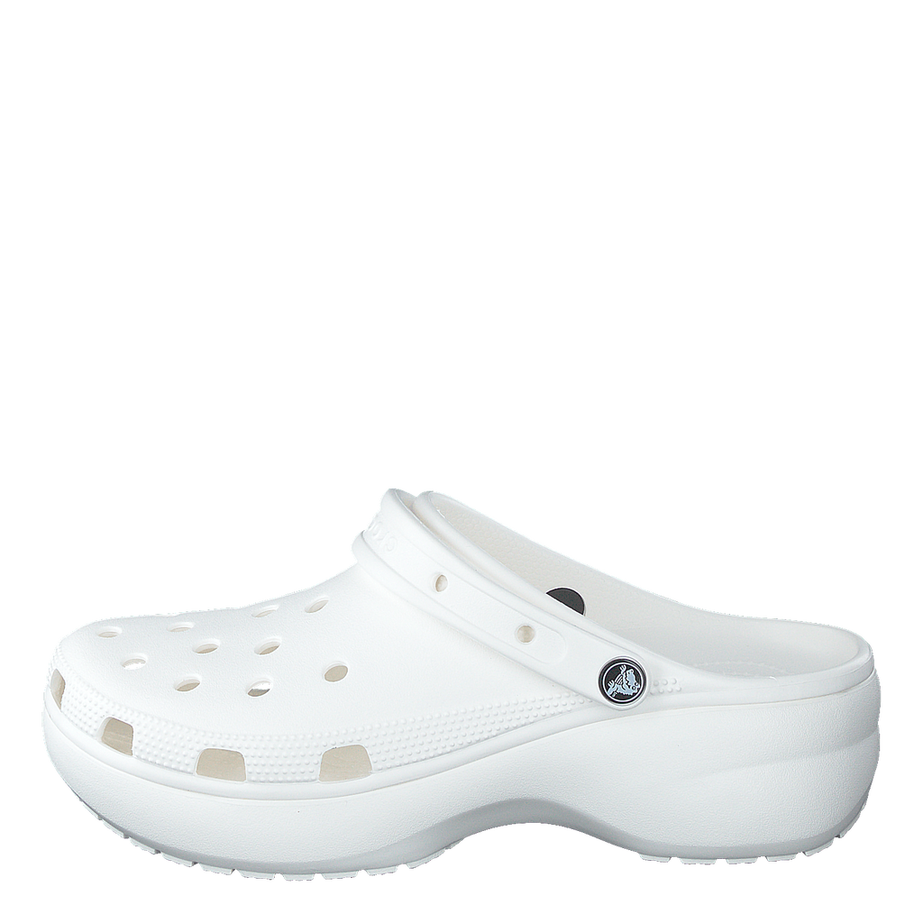 Crocs Classic Platform Clog White –