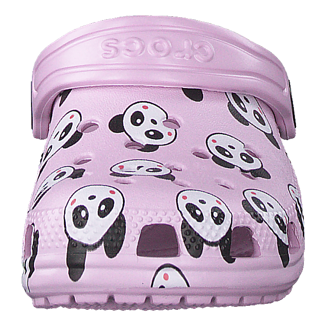 Classic Panda Print Clog K Ballerina Pink