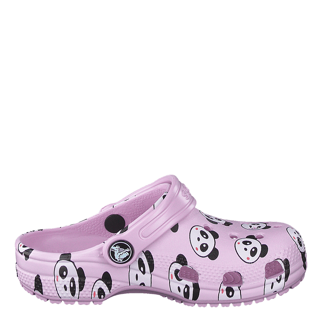 Classic Panda Print Clog K Ballerina Pink