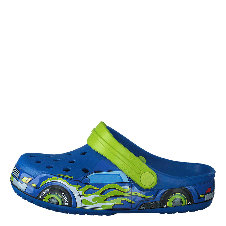 Fun Lab Truck Band Clog Kids Bright Cobalt