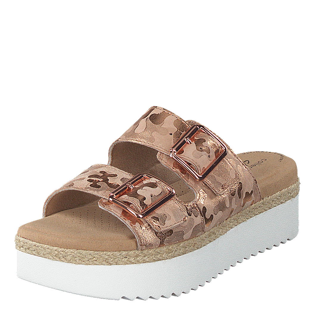 Rose gold clarks outlet sandals