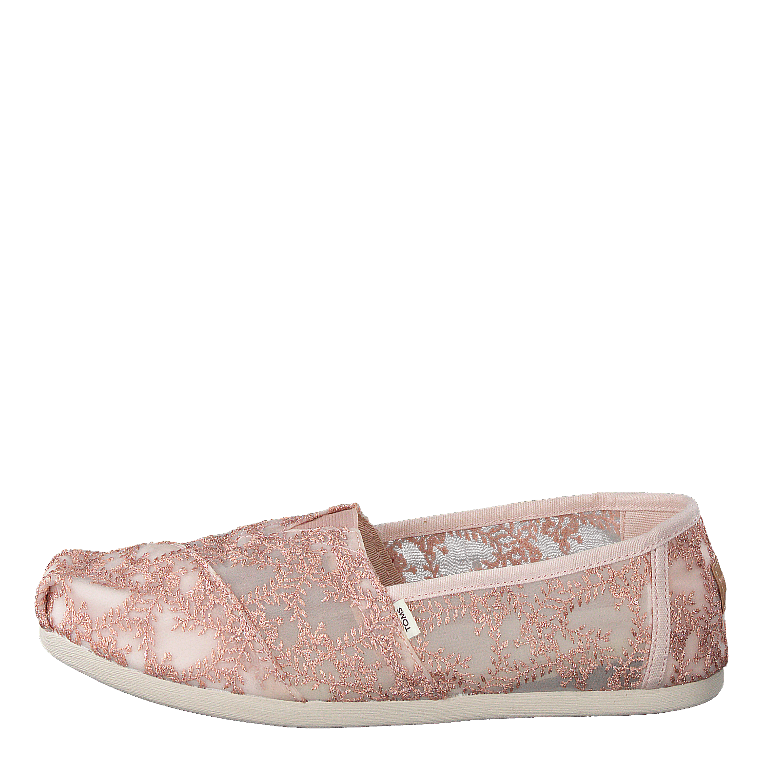 toms shoes rose gold