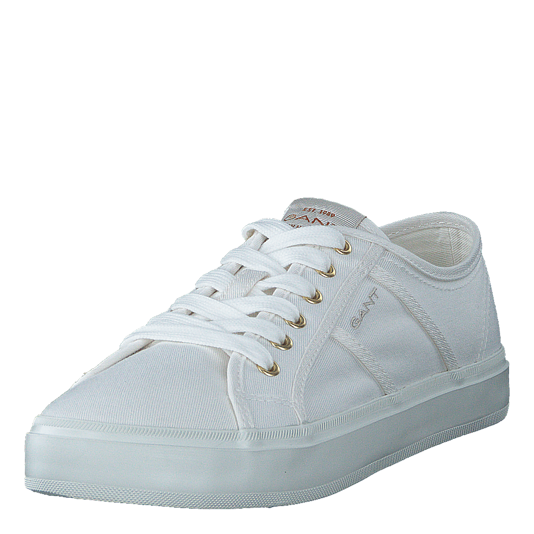 Pinestreet Low Laceshoes White