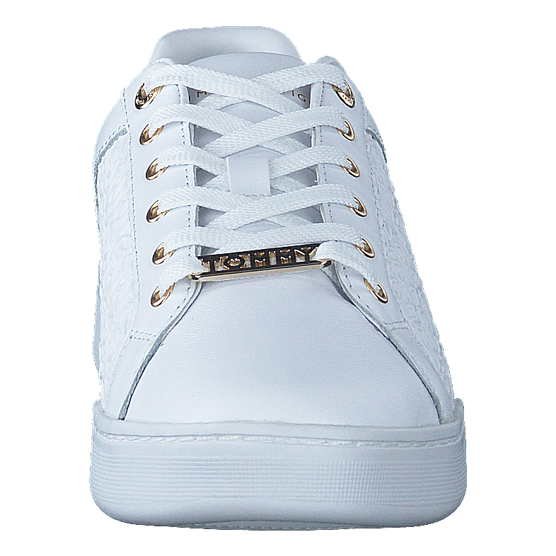 Th Monogram Elevated Sneaker White