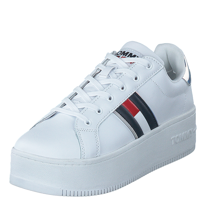 Iridescent Iconic Sneaker White