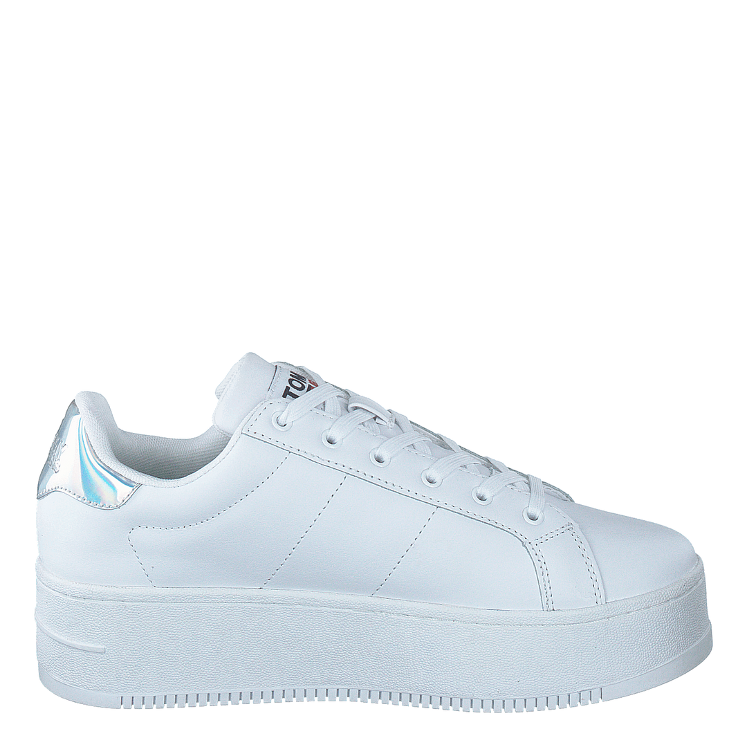 Iridescent Iconic Sneaker White