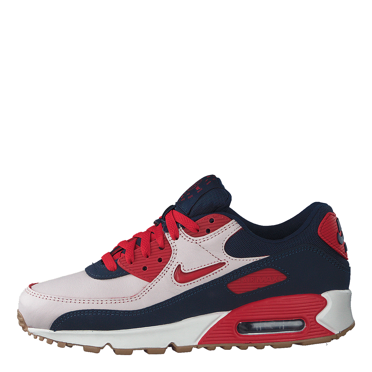 air max 90 midnight navy university red white