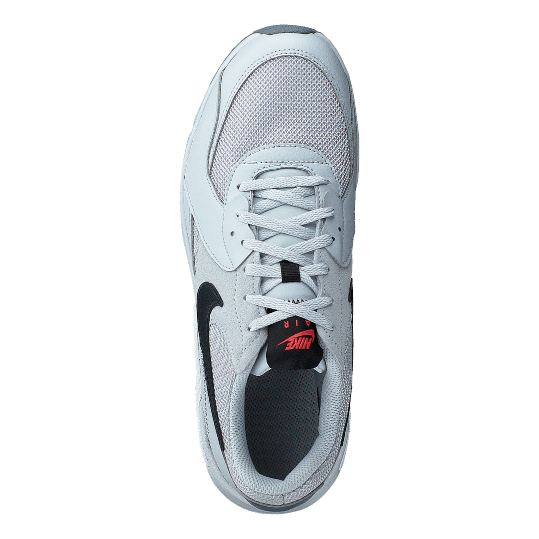 Air Max Excee Gs Grey Fog/white/track Red/black