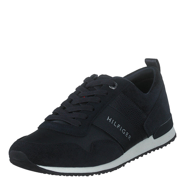 Iconic Leather Suede Mix Runne Midnight