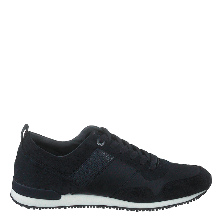 Iconic Leather Suede Mix Runne Midnight