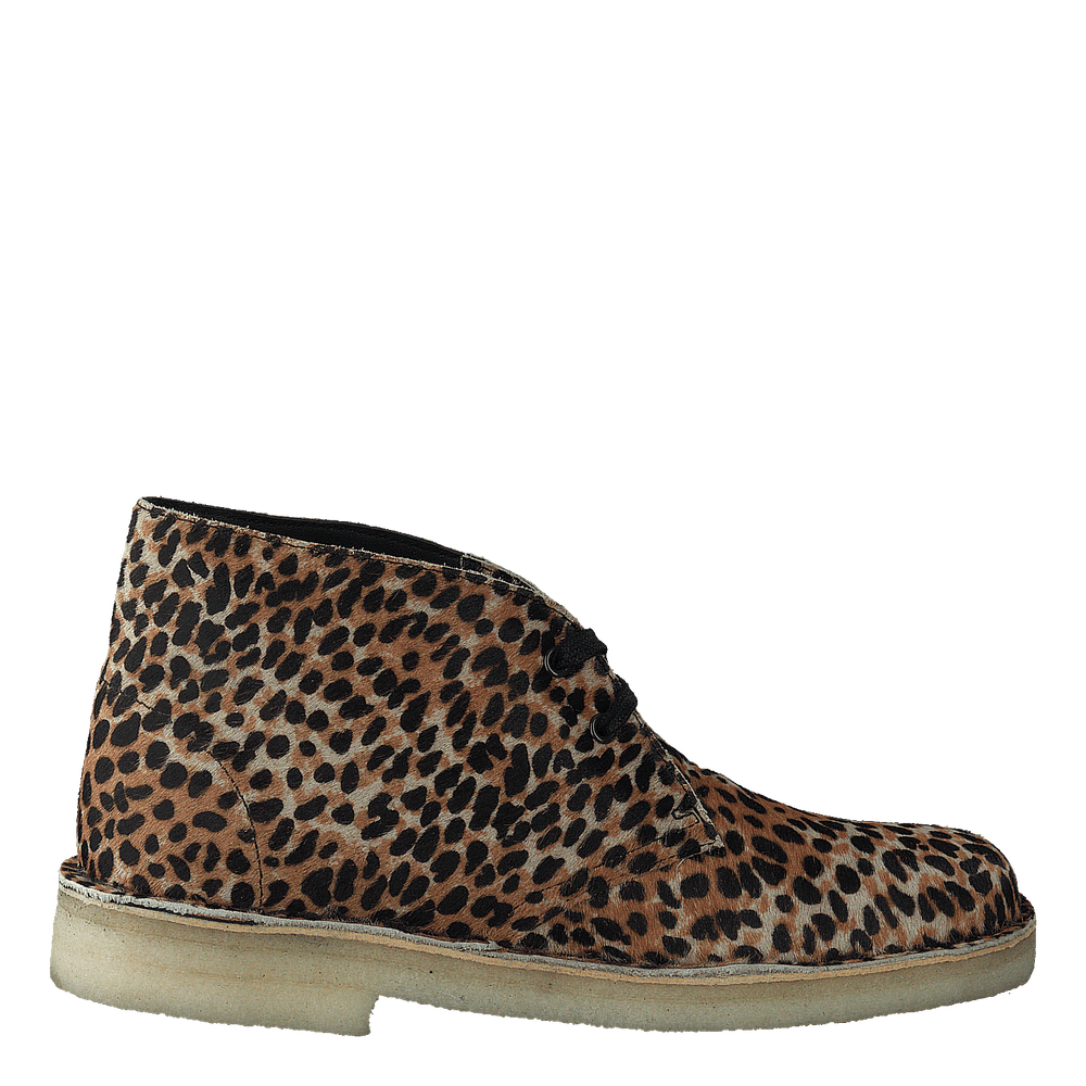 Desert Boot Leopard Prt Pony - Heppo.com