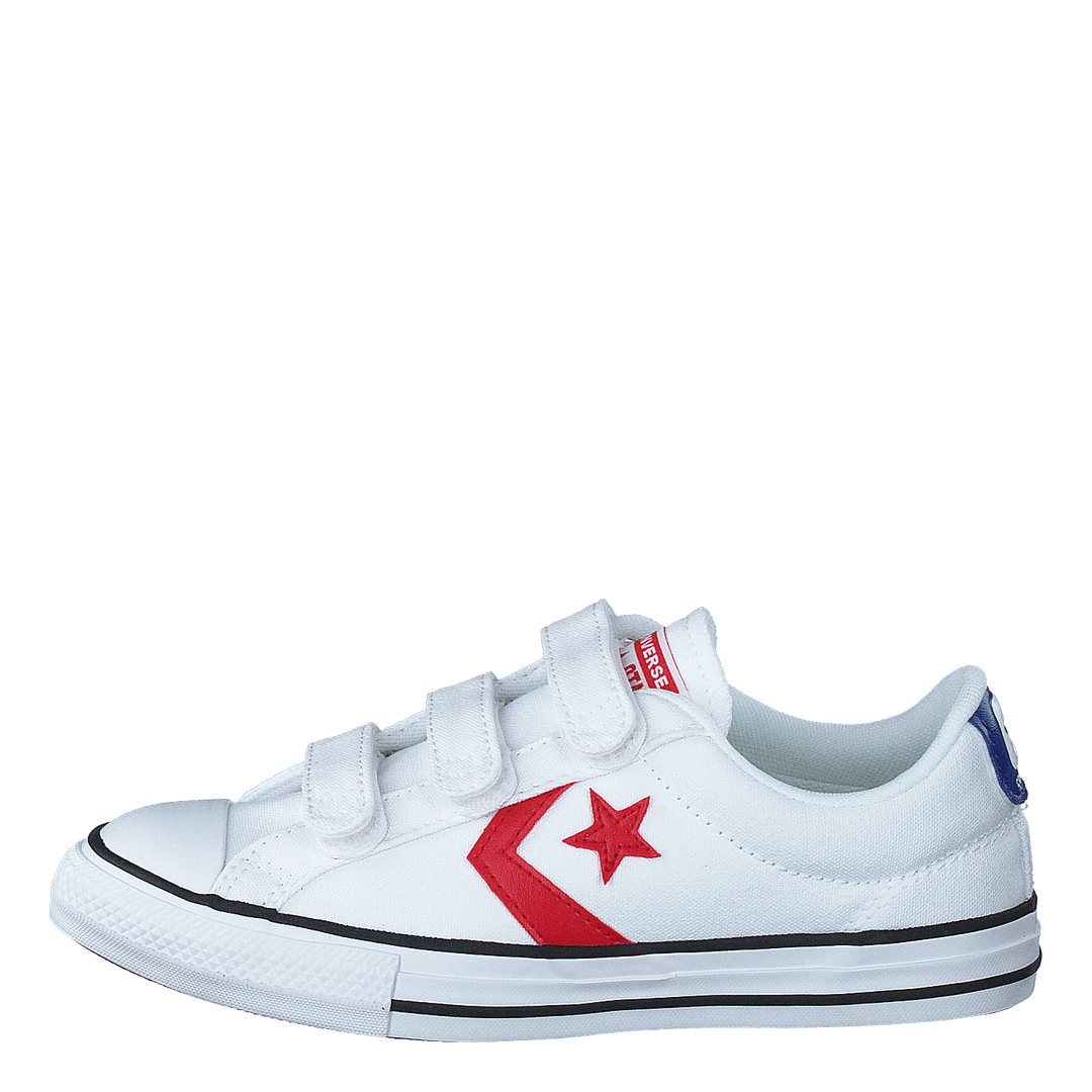 Converse 3v hot sale white