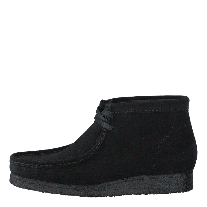 Wallabee Boot Black Suede