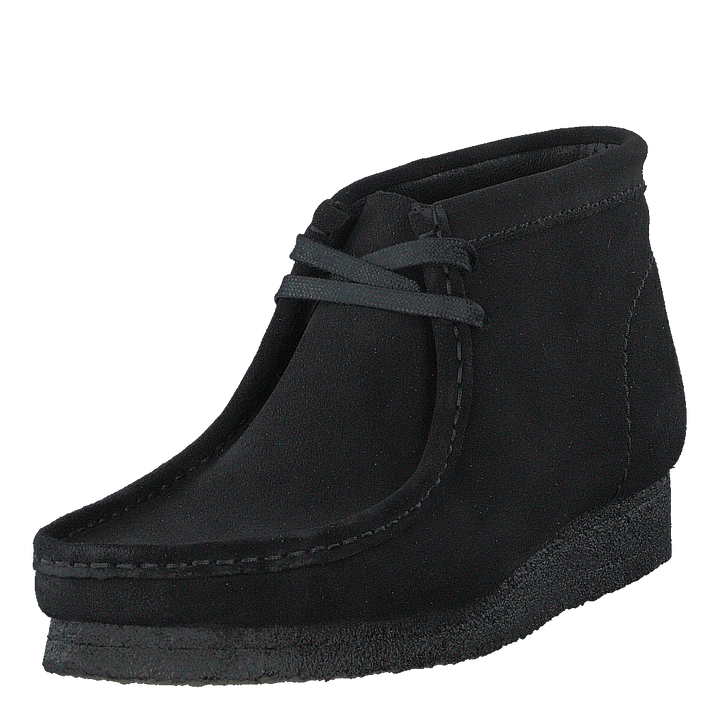 Wallabee Boot Black Suede