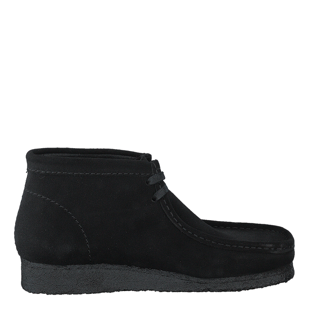 Wallabee Boot Black Suede