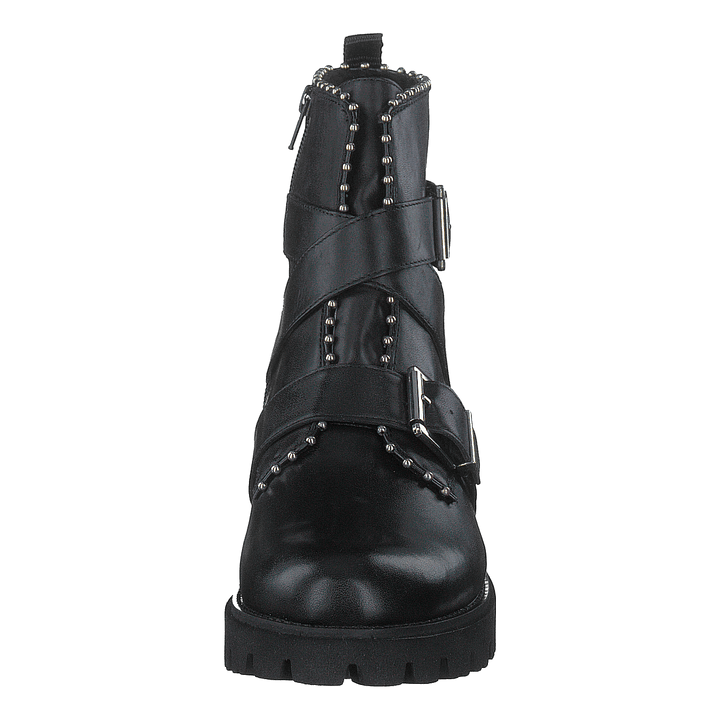 Hoofy Black Leather