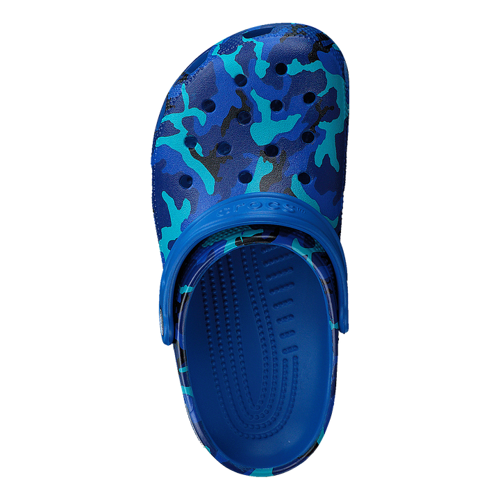 Classic Printed Clog K Bright Cobalt