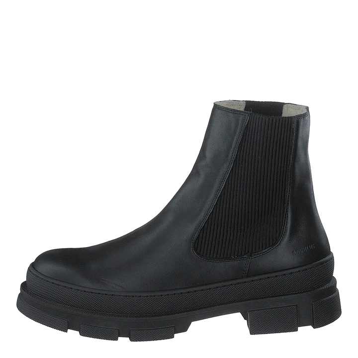 Chelsea Boot With Wool Lining 1604/019 Black/black