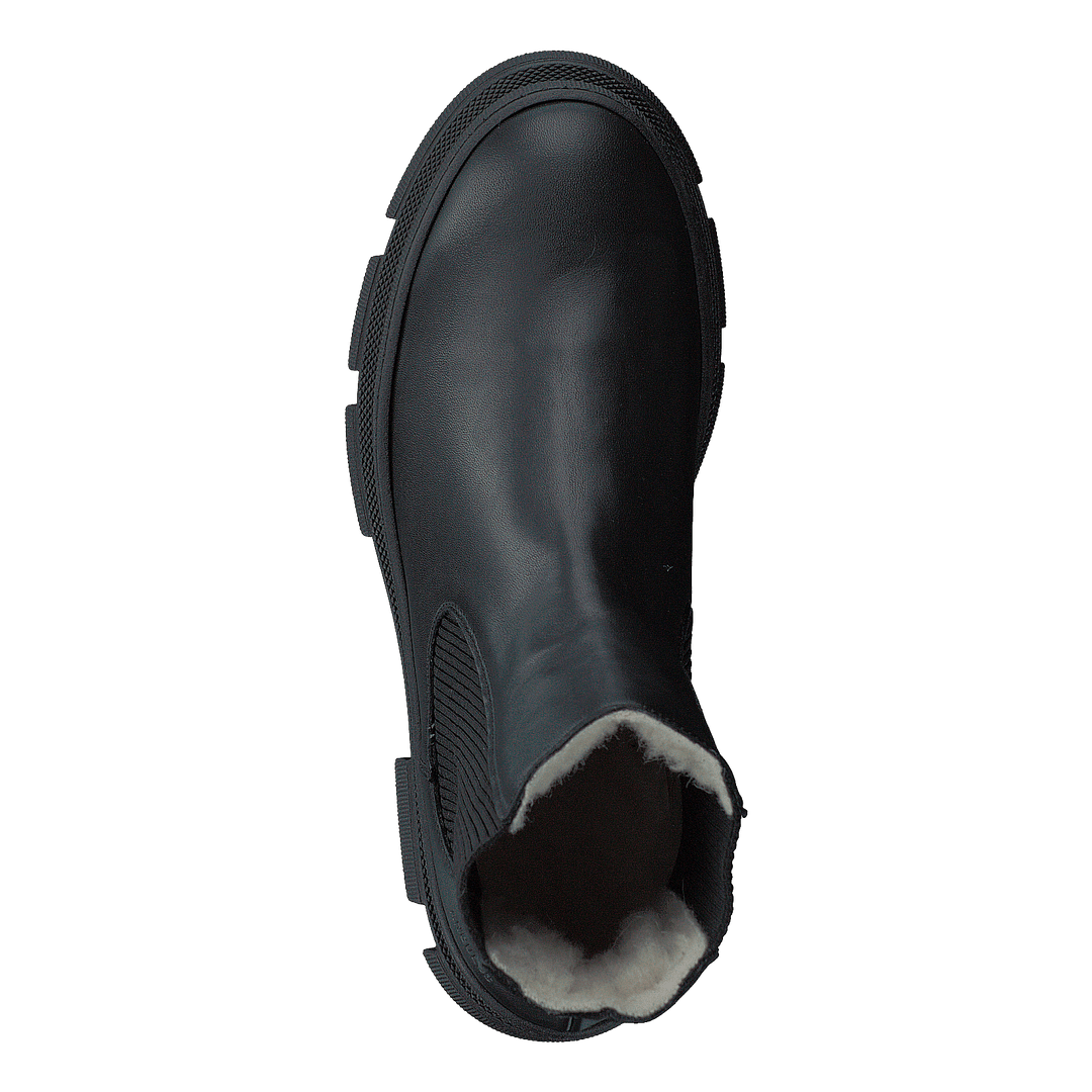 Chelsea Boot With Wool Lining 1604/019 Black/black