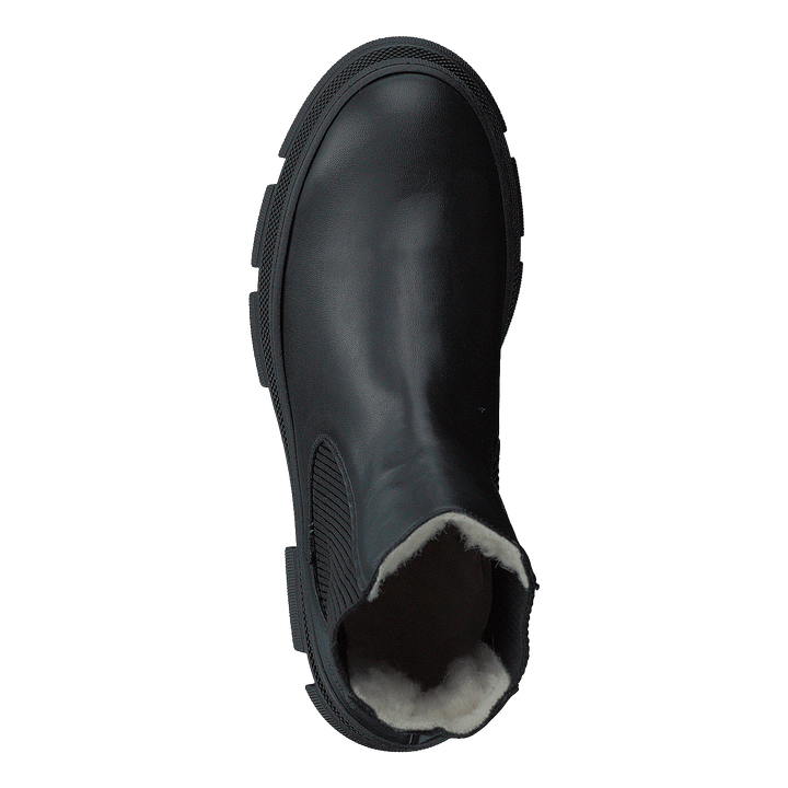 Chelsea Boot With Wool Lining 1604/019 Black/black