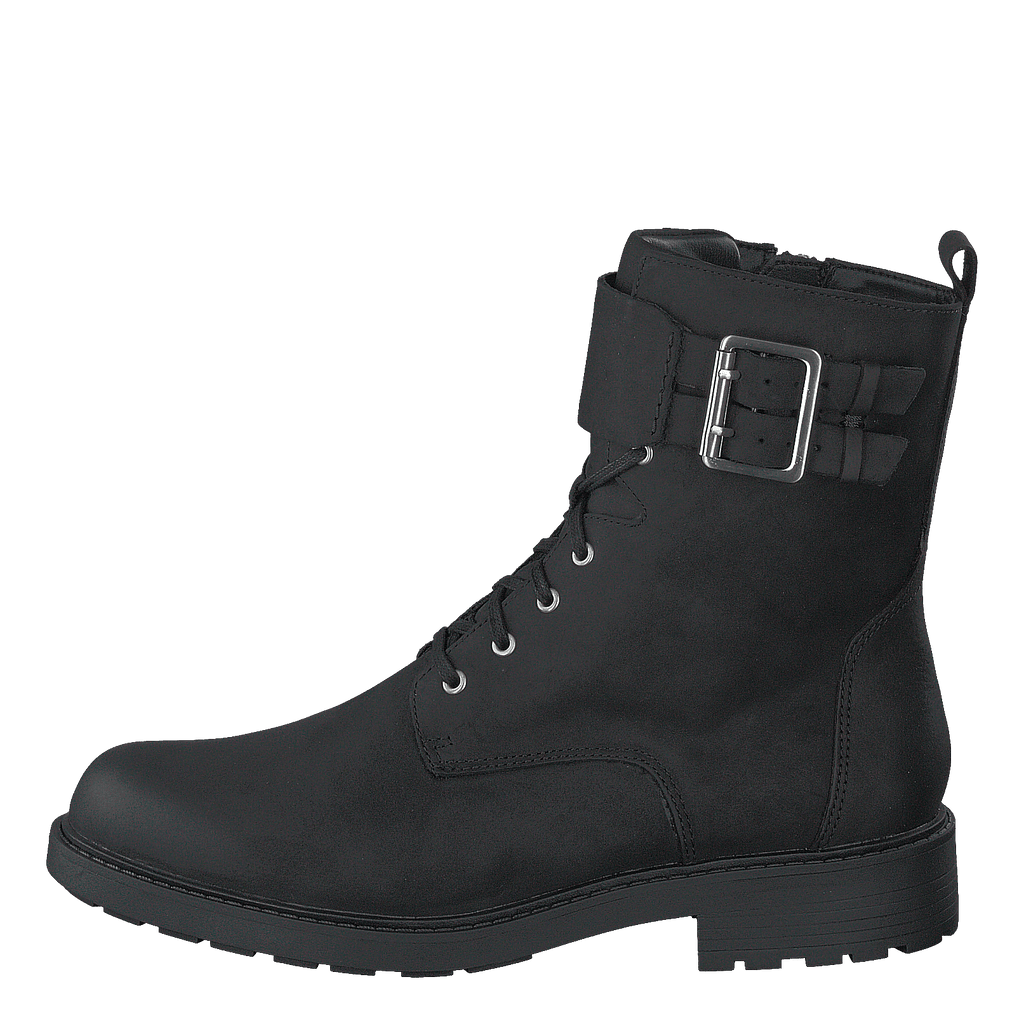 Clarks Stivali Orinoco2 In Pelle Liscia - EU 39, Fodera In Pelle E Tessuto, Suola Comoda