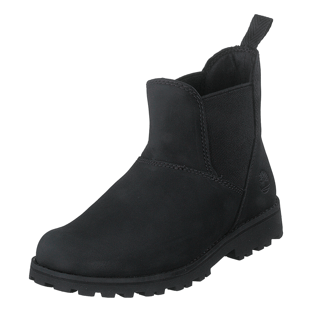 Asphalt Trail Chelsea Boot Jet Black