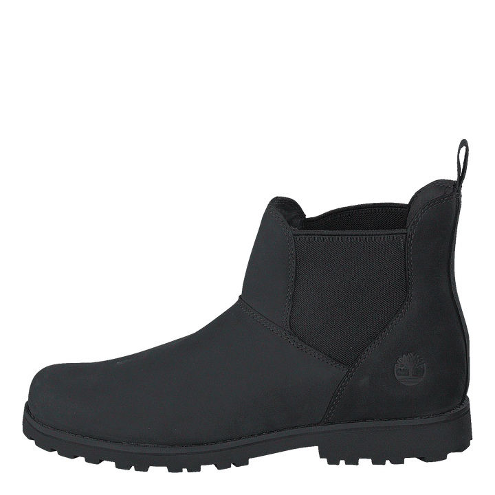 Asphalt Trail Chelsea Boot Jet Black