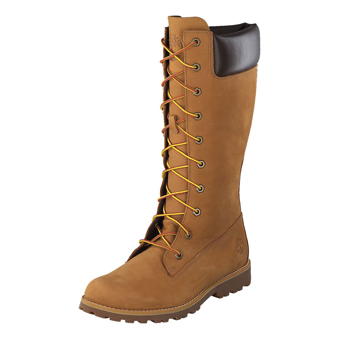 Girls Classic Tall Lace Up Wit Wheat