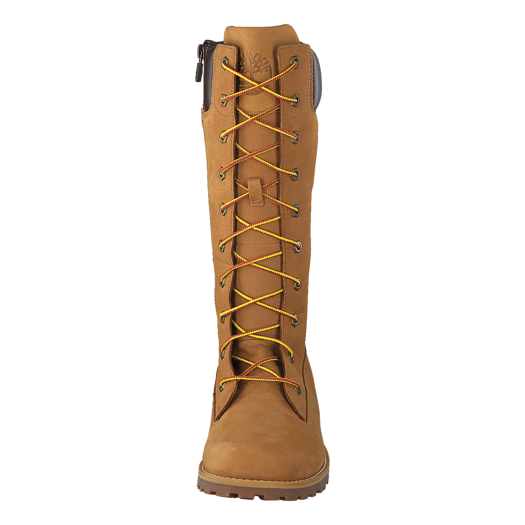 Girls Classic Tall Lace Up Wit Wheat Timberland Heppo