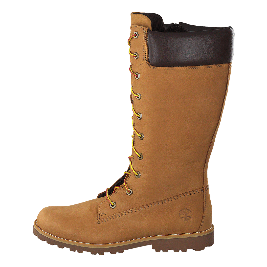 Girls Classic Tall Lace Up Wit Wheat