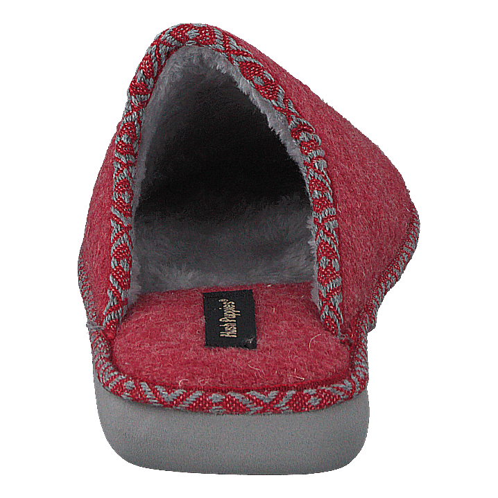 Felt Slipper Red