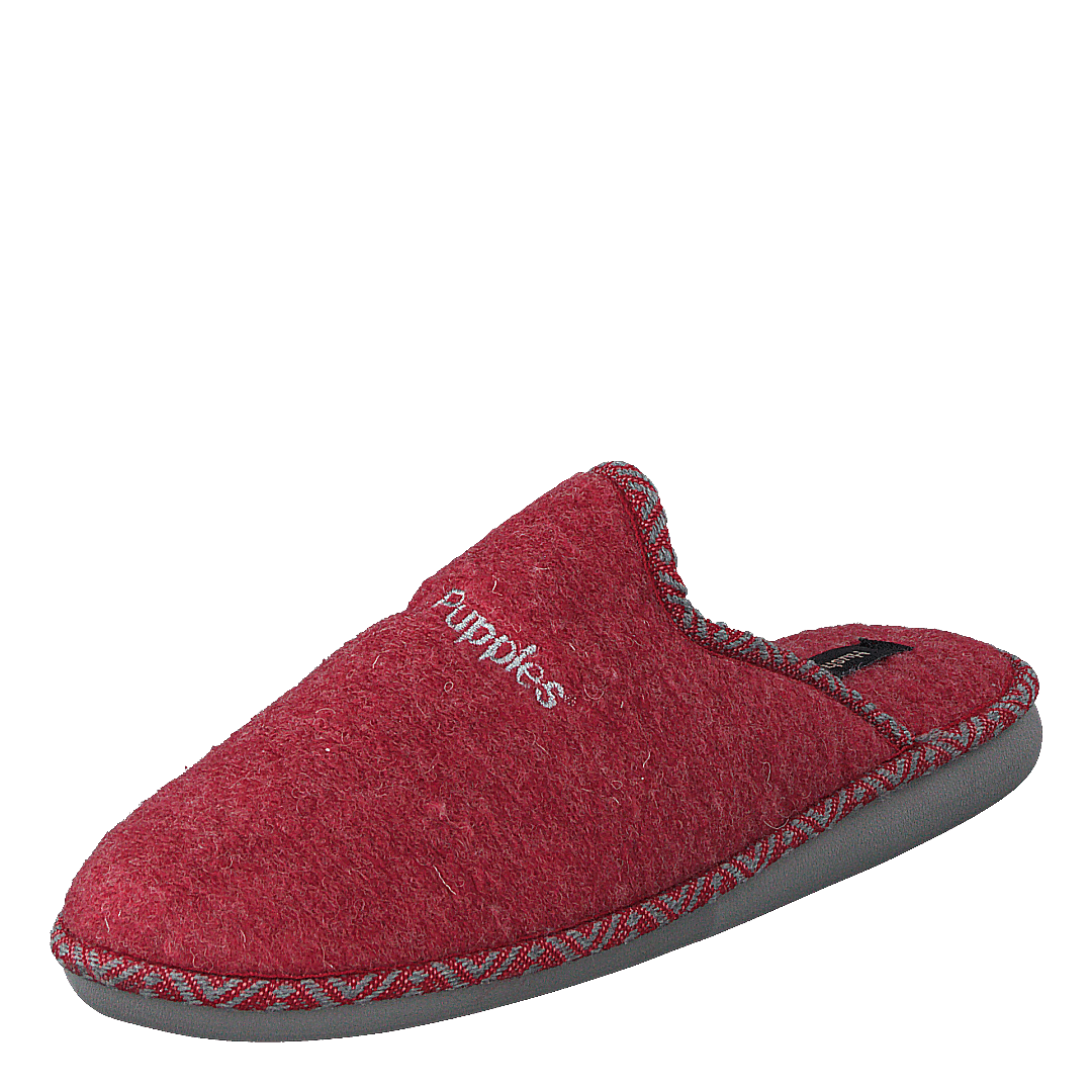 Felt Slipper Red