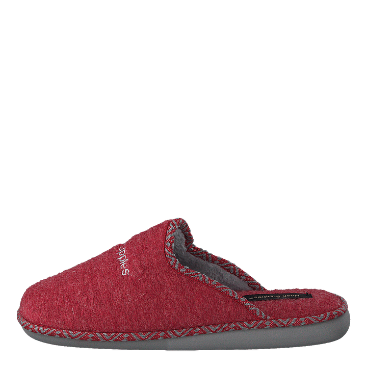 Felt Slipper Red