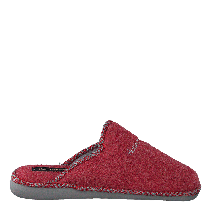 Felt Slipper Red