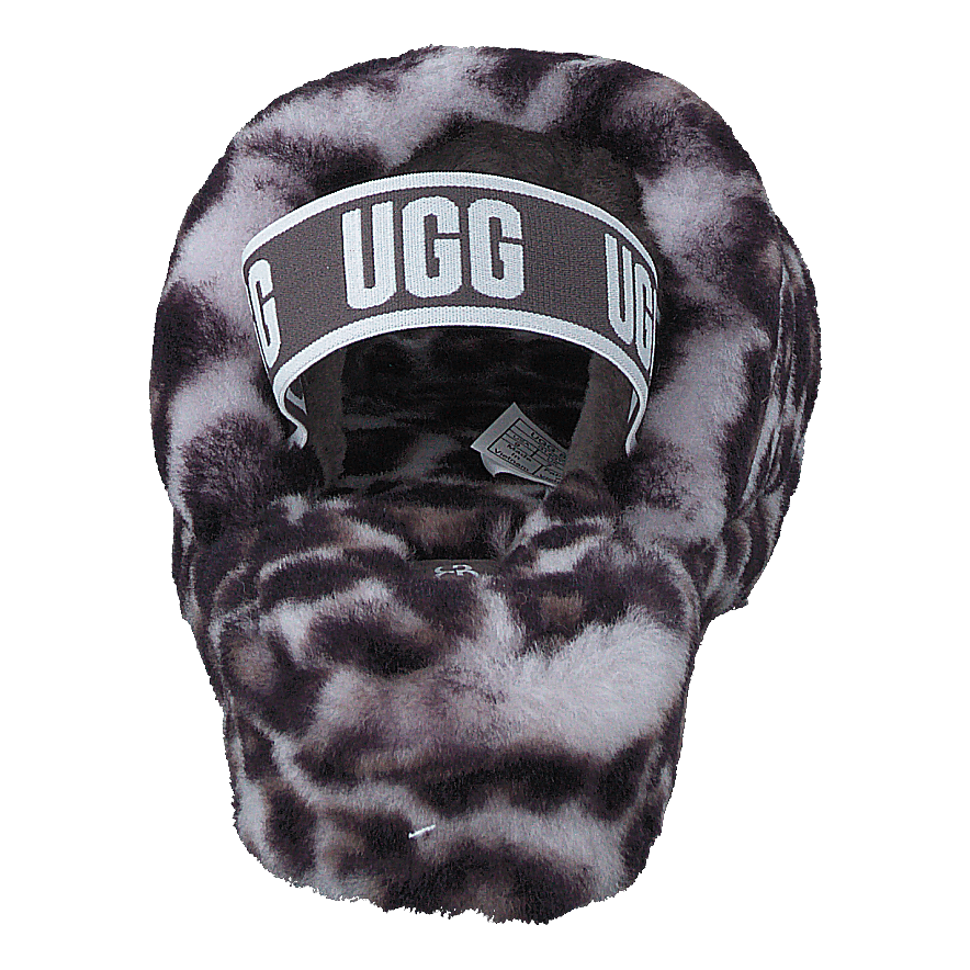Fluff Yeah Slide Stormy Grey UGG Heppo