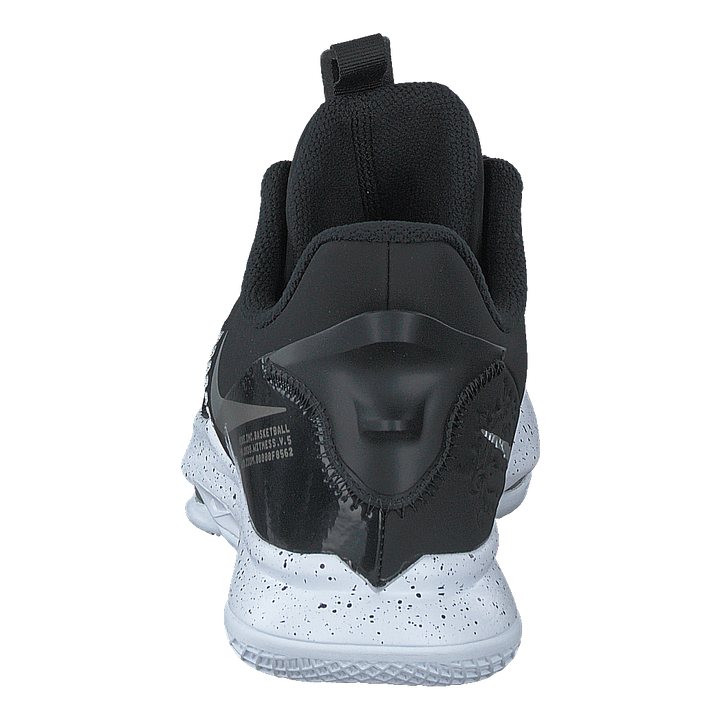 Lebron witness v Black-metallic Silver-white