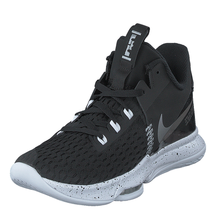 Lebron witness v Black-metallic Silver-white