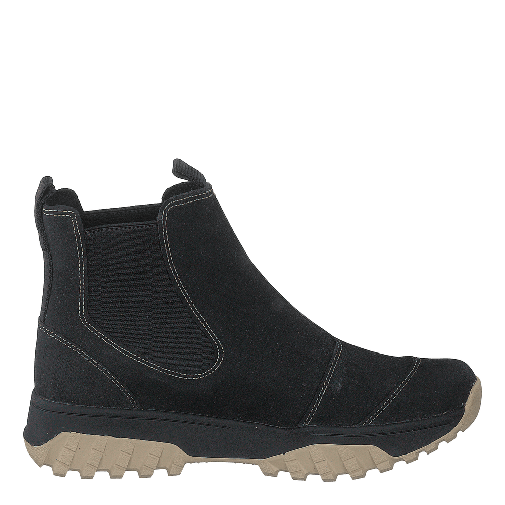 Magda Rubber Track Boot Black Contrast - Heppo.com