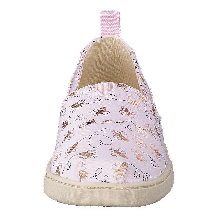 Toms Classic Bee Mine Foil Youth Barley Pink –