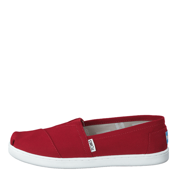 Classic Canvas Youth Red