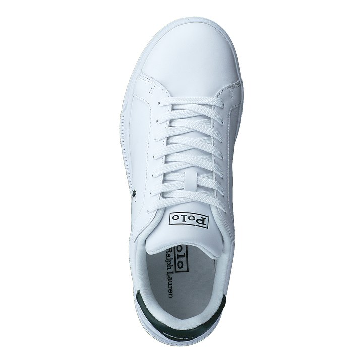 Heritage Court II Leather Sneaker White / College Green PP