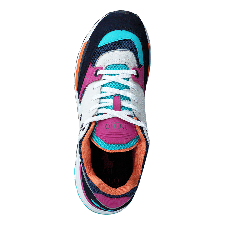 Trackster 200 Sneaker White/Navy/Pink/Blue