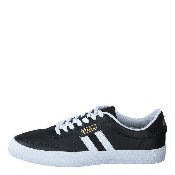 Court Leather Sneaker Black/White