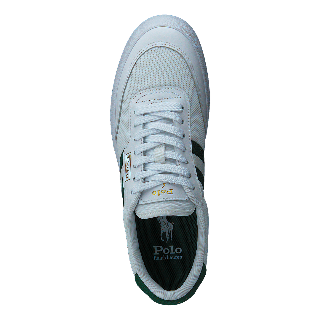Court Low-Top Sneaker White/Forest/Cream