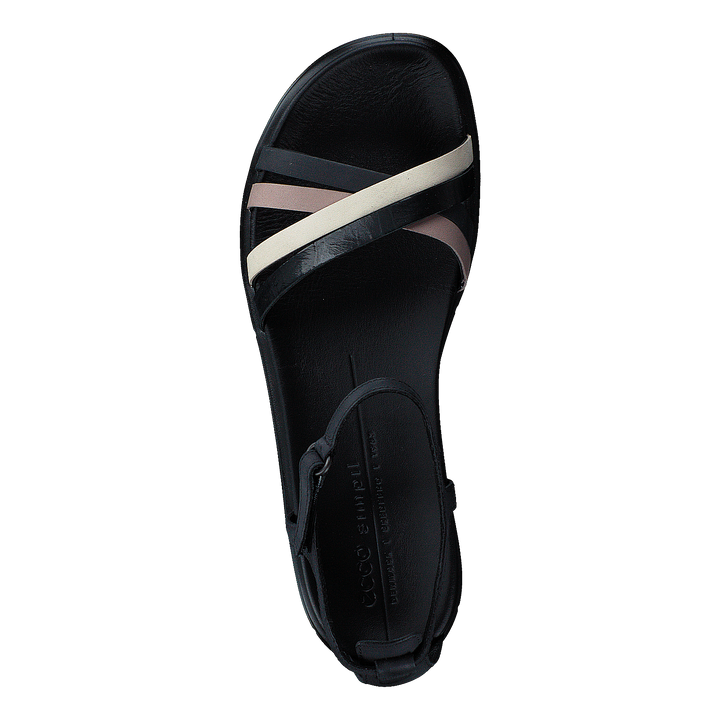 Ecco Simpil Sandal Multicolor Black