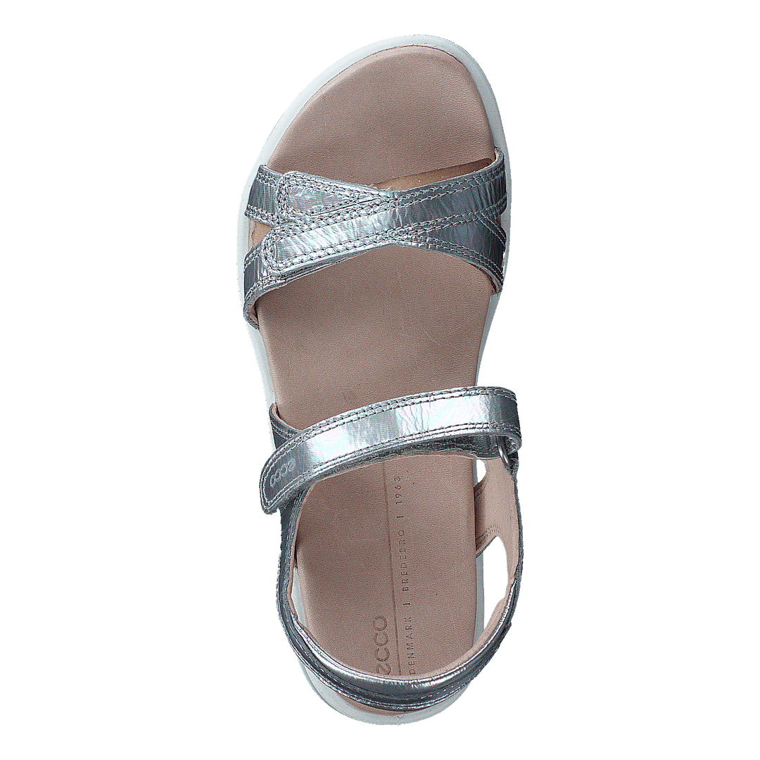 Ecco silver sale sandals