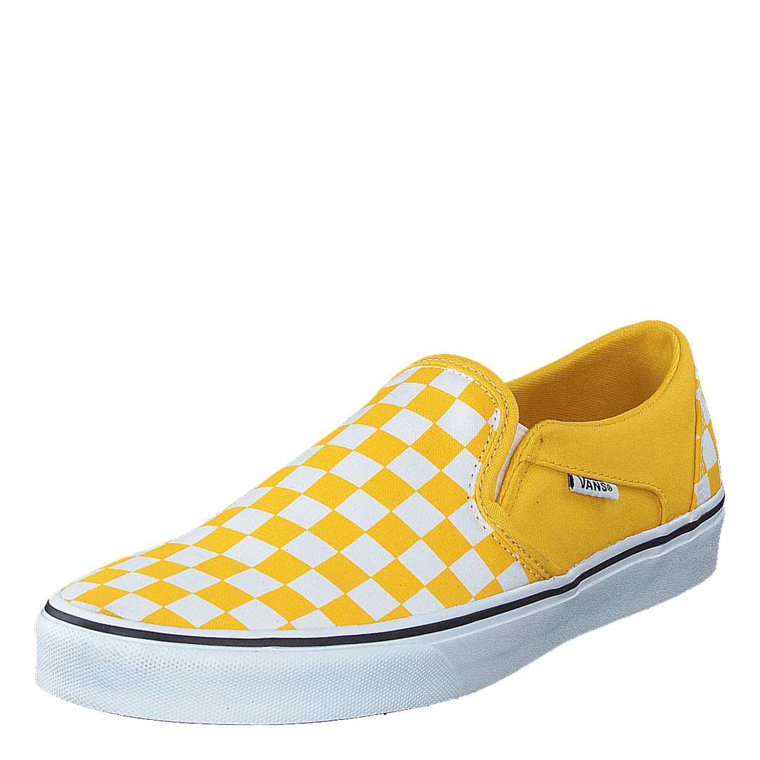 Vans yellow gingham hotsell