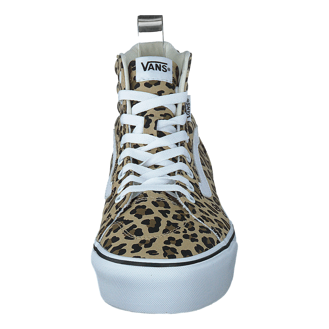 Leopard platform vans shop