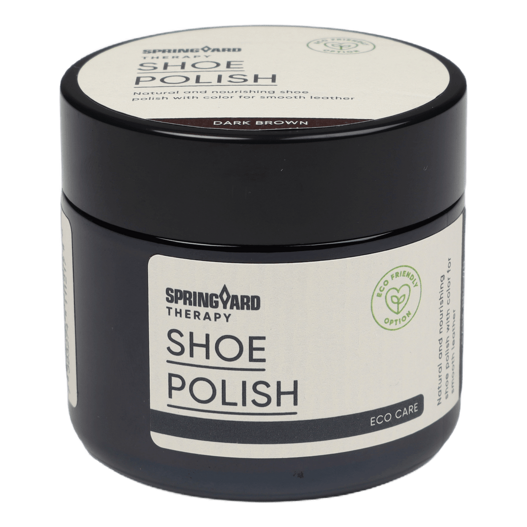 Shoe Polish 60ml Dark Brown - Heppo.com